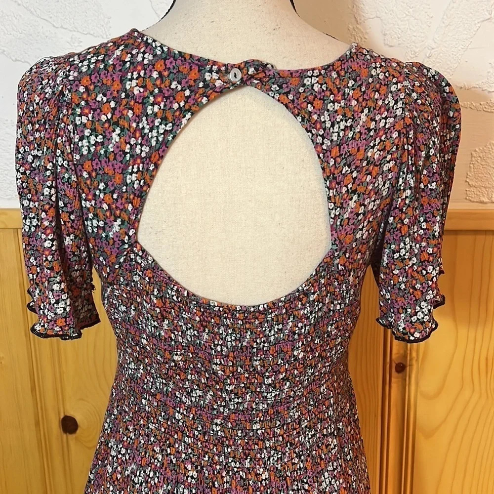 Patrons Of Peace Floral Print Dress Sz- S - Picture 6 of 9